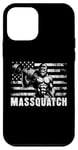 Coque pour iPhone 12 mini Big Foot Sasquatch Funny Haltérophilie Massquatch Entraînement