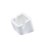 YAMAZAKI 7767 Square Support de Tablette, Blanc, Silicone, Minimaliste, 7 x 8.7 x 6.3 c m