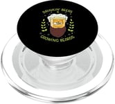 Drinking Beers And Growing Beards for Drinking Buddies PopSockets PopGrip for MagSafe