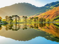 JWJW_Jigsaw Puzzle 300 Pieces Adult Jigsaw Puzzle Classic Jigsaw Puzzle Family Skill Game Children Jigsaw Puzzle Gift Buttermere Lake Scenery (T261)