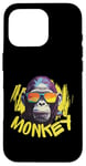 iPhone 16 Pro Angry Monkey King Gorilla Face Funny Graphic Men Women Kids Case