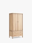 John Lewis Spindle Double Wardrobe with 2 Drawers