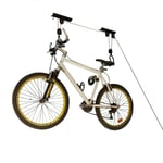 Support vélo plafond - 20 kg - Élévateur à poulie - Rangement vélo - Frein autom