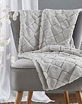 Catherine Lansfield Cosy Diamond Throw