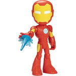 SPIDEY AND HIS AMAZING FRIENDS Marvel Supersized Iron Man Action Figure