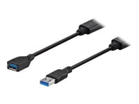 Vivolink - Usb-Forlengelseskabel - Usb-Type A (Hann) Til Usb-Type A (Hunn) - Usb 3.1 - 5 V - 1 A - 3 M - Aktiv - Svart