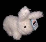 Jellycat “I am Cream Hoppity Bunny” Rare Soft Plush Fluffy White Rabbit NEW Tags