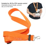 57cm Adjustable Lanyard Strap For JR Pro FPV Remote Controller Lanyard Orange