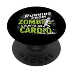 Zombie Apocalypse Humour Humour Humour Undead Quotes Survival Comedy PopSockets PopGrip Adhésif