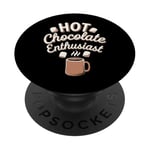 Couvertures chaudes pour l'hiver - Cocoa et Hygge PopSockets PopGrip Adhésif