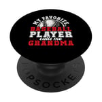 Matching Family Photo Baseball Gift - Grandma Mother's Day PopSockets PopGrip Adhésif