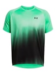 Under Armour Ua Tech Fade Ss Grön