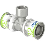 Uponor S-press PLUS T-rör invändig gänga 32-RP1/2&quot;fT-32