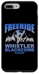 Coque pour iPhone 7 Plus/8 Plus Freeride Snowboard Sifflet Blackcomb Canada