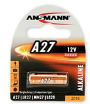 ANSMANN A27 batteri x 27A - Alkalisk