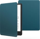 Coque De Protection Compatible Avec 6,8 Pouces Kindle Paperwhite 11e Gén (Modèle 2021), Étui Pliable Pour Kindle Paperwhite Édition Signature Tablette, Auto Réveil/Veille, Bleu Vert