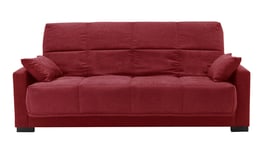 Banquette-lit clic clac NIGHTITUDE PREMIUM JESSY coloris rouge