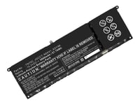 DLH - Batterie de portable (équivalent à : Dell JGCCT, Dell N9XX1, Dell TN70C, Dell XDY9K) - lithium-polymère - 3800 mAh - 58 Wh - pour Dell Inspiron 14 Plus 7420; Vostro 15 3510, 5510