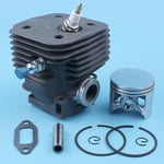 Kit de bagues à axe,cylindre et Piston de 56mm,13mm,pour Husqvarna 395XP 395 EPA tronçonneuse 503993903 joint d'échappement Valve de décompression