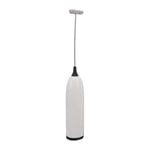 (White Black)Household Electric Milk Frother Automatic Handheld Milk Foam SG