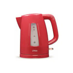 Livoo Bouilloire Electrique Rouge 1.7L 2200W Filtre Anti-Calcaire