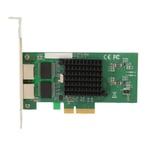 Palvelimen verkkosovitin 10 100 1000 Mbps RJ45-portti PCI Express X4 vakaa PCIe-verkkokortti pöytätietokoneelle