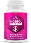 Myo-Inositol & D-Chiro Inositol Capsules with Folic Acid for PCOS - Fertility 40