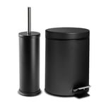 Round Bathroom Pedal Bin 3 Litre