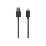 Sony UCB20 Câble USB USB (M) pour USB-C (M) USB 2.0 1 m noir pour Sony XPERIA XA1 Plus