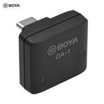 BOYA BY-OA1 Mini Audio Adapter with 3.5mm TRS Microphone Port Type-C Charging