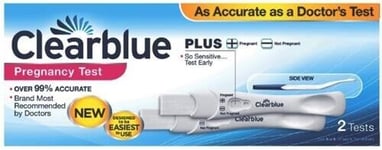 CLEARBLUE PLUS PREGNANCY TEST 2 TEST PACK - 2 PCS