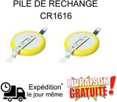 Lot 2 Piles Batterie replacement cr1616 pour pokemon rubis, saphir, Emeraude-Gam