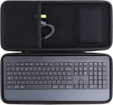 Dur Étui De Voyage Rigide Housse Cas Coque Pour Logitech Signature K650 Clavier(Boîte Seule,Case Only)¿Noir¿