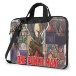 Hdadwy Sacoche pour Ordinateur Portable de 14 Pouces, Porte-Documents pour Tablette One Punch Man Ultra Portable de Protection épaule Antichoc pour Ordinateur Portable