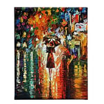 Homemania Tableau Parapluie - Art et Graffiti - pour Salon, Chambre -Multicouleur en Polyester, Bois, 45 X 3 X 70cm - HM20KNV45x70-33