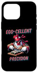 Coque pour iPhone 16 Pro Max Oeuf amusant et mignon anime ninja poulet sushi