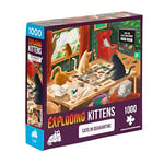 Exploding Kittens Jigsaw Puzzles for Adults - Cats in Quarantine - 1000 Piece Jigsaw Puzzles For Family Fun & Game Night