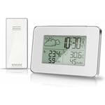 Station météo sans fil - Hygromètre pour thermomètre extérieur intérieur - Avec capteur extérieur - Écran lcd - Moniteur d'humidité numérique de la