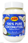 KTC 100% Pure Coconut Oil - Edible, Cooking, Hair & Skin Moisturiser - 500ml