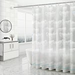 mumbi Shower Curtain Shower Curtains 180 x 200 cm Bath Curtain Replacement Curtain Sea 180 x 200 cm