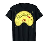 Audio Retro Vu Meter recording engineers T-Shirt