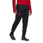 adidas Red Bull New York Saison 2020/21 Pantalon d'entrainement, Unisexe, Noir/Rouge, Taille XXL