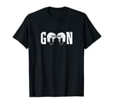 Goon Ice Hockey Helmet Shirt Fun Tough Beer League Slapshot T-Shirt