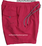 M&S Mens Marks and Spencer Pink Swim Shorts Size Small