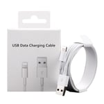 Câble USB original pour iPhone, pour transfert de données, chargeur, cordon avec boîte, 1 ou 2 m, 6S, 6, 7, 8, Plus, 11, Pro, XS, Max, X, XR, SE, 5S, 5C, 5 - 2m - 21SJX0427A01164