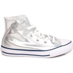 Chaussures Converse  C.T. All Star Hi Silver White 656835C