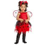 Boland 82401 - Costume enfant coccinelle 2 pièces, déguisement pour fête à thème ou carnaval, costume d'animal