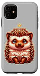 Coque pour iPhone 11 Hérisson x mignon bébé hérisson