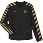 Adidas Real TR Top Y Sweat-Shirt Garçon Black/Dark Football Gold FR : XL (Taille Fabricant : 1314Y)