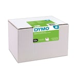 Dymo etikettetiketter, frakt, 54 mm x 101 mm vita, 12 rullar med 220 etiketter 13186